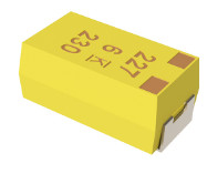 Condensateur à tantale de bâti de surface de polymère de Kemet T520B157M006ATE045 en jaune